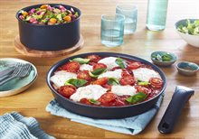 Tefal Ingenio Daily chef Stekpannor 3 delar Svart